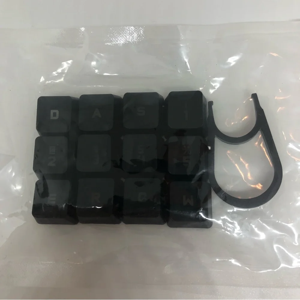 NWT LUO Keycaps for Logitech Keyboard Translucent G910 G810 Pro G413 G613